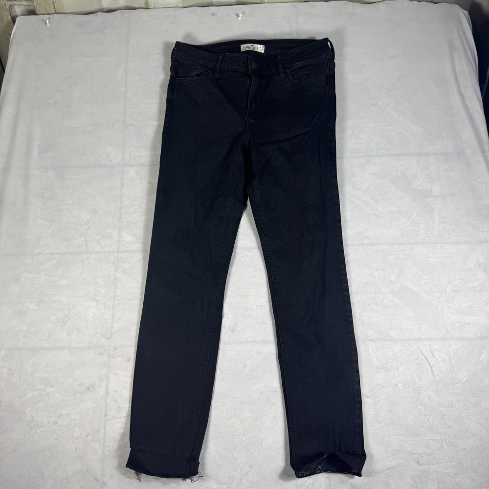 Cotton On Womens Straight Leg Jeans Blue Washed Stretch Denim Everyday Comfort 6